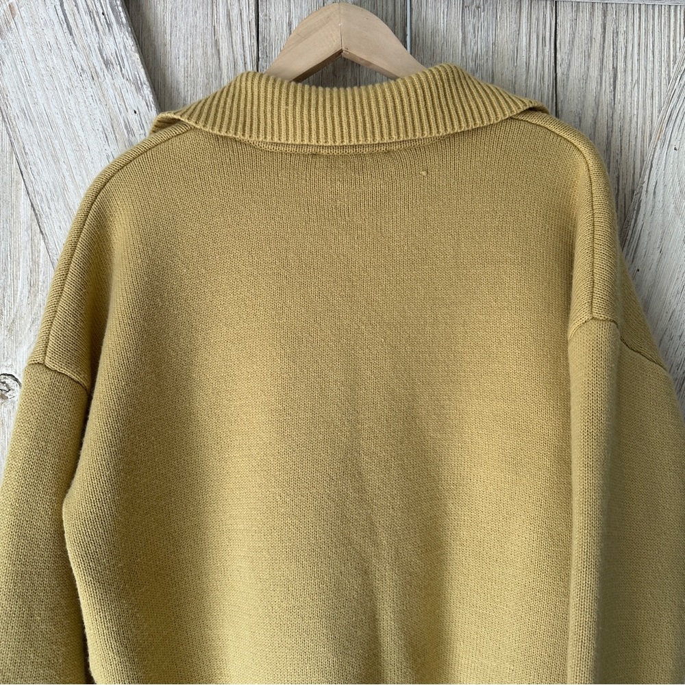 Caara Wool Blend Split Neck Sweater - image 8